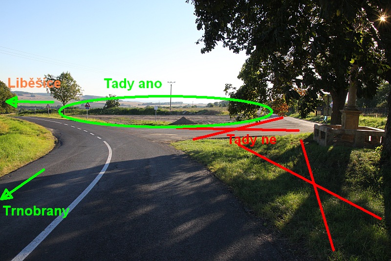 Parkování v Trnobranech